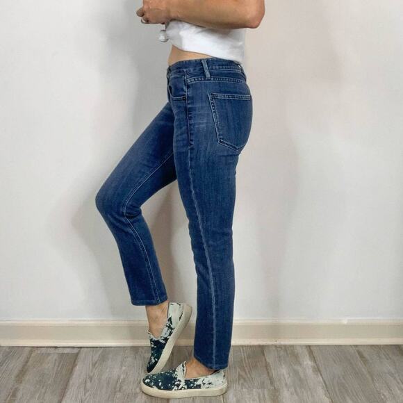 MADEWELL Skinny Skinny jeans low rise dark wash ankle length y2k 2468 - Picture 3 of 14